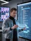 Ai生化人展示未来科技与人类融合 | AI Image